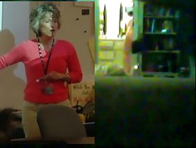 एक बालों वाले छेद के साथ एक शांत राइजर पर लुढ़का और समाप्त हो गया