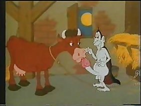 सक्रिय फूहड़ अपने हाथ से अपने स्टालियन के एक सदस्य को पॉलिश करता है